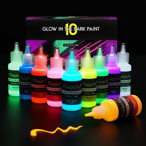 Glow the dark paint 10 - in,