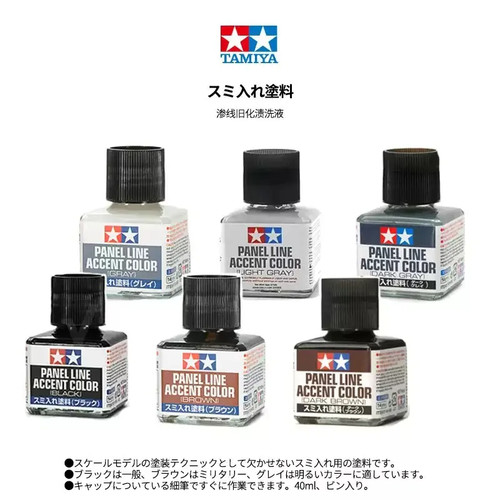 Tamiya panel line accent color - tamiya,