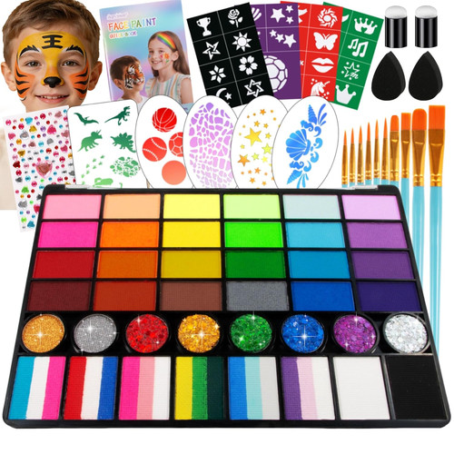 Kit pittura viso per bambini - viso,