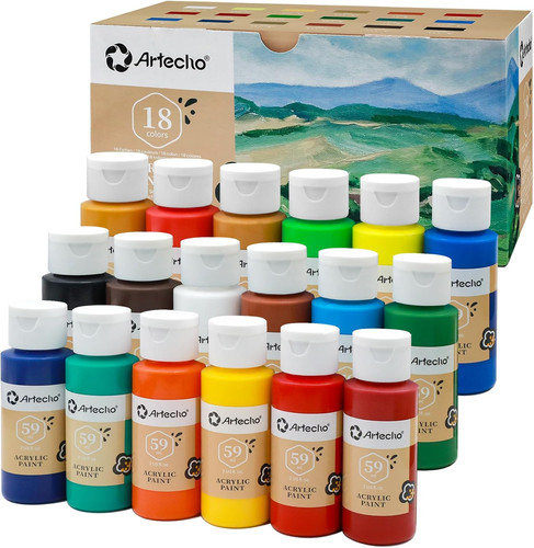 Acrylic paint colors 2 - 18,