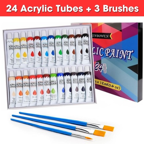 Set vernice acrilica - vernice, tubo